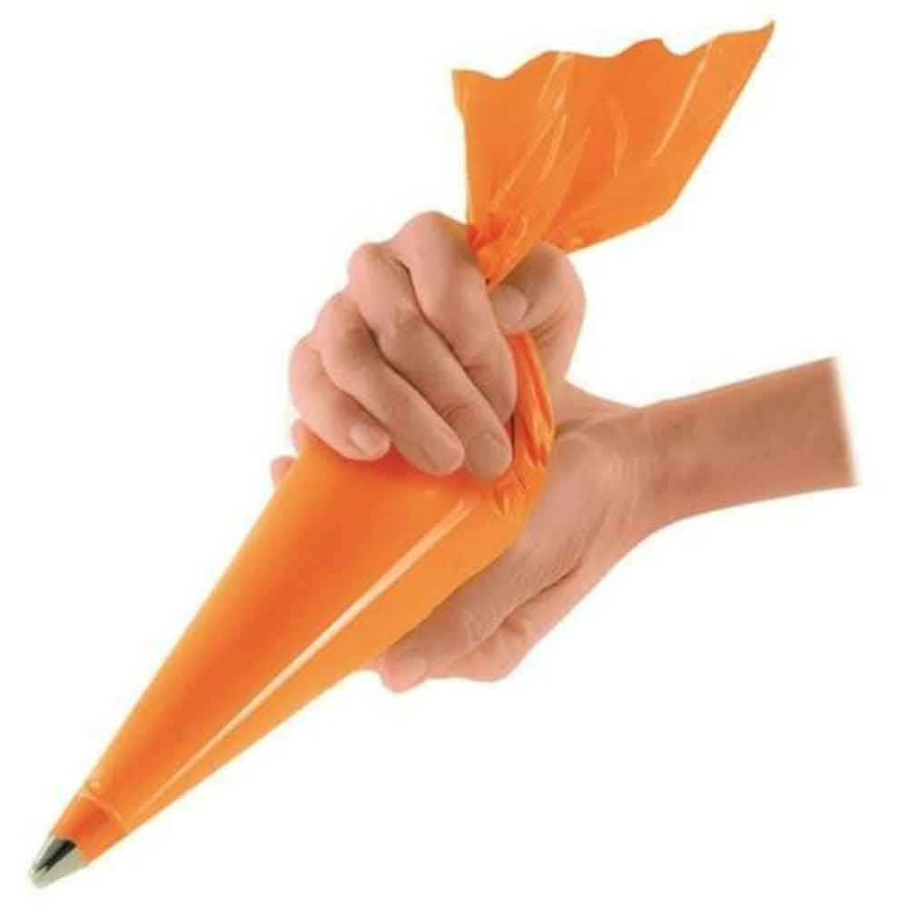 Einweg-Backbeutel 23x46 cm Orange x 100 Stück