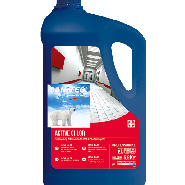 Disinfecting detergent ACTIVE CHLOR KG 5.8