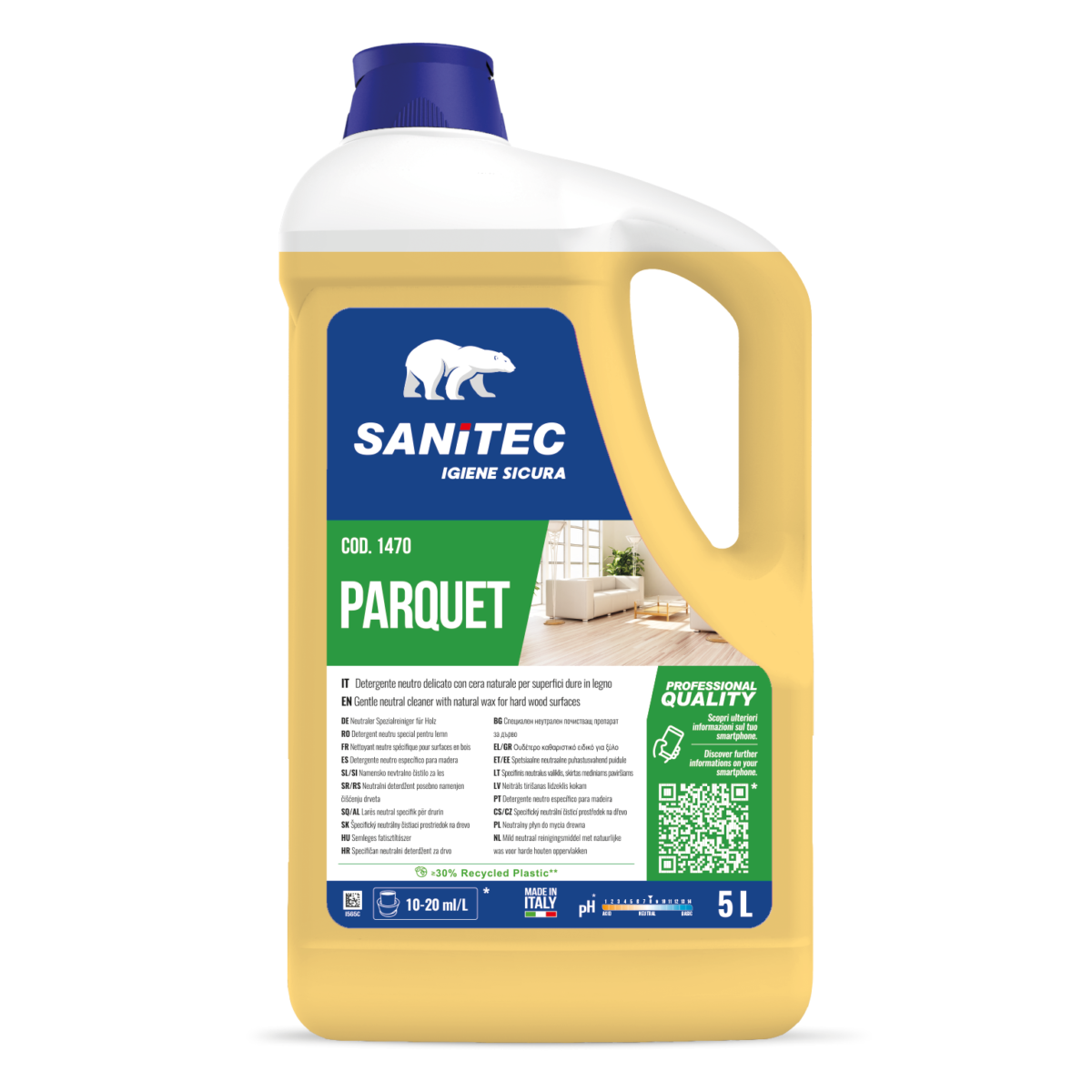 Soluzione per pavimenti in parquet 5kg