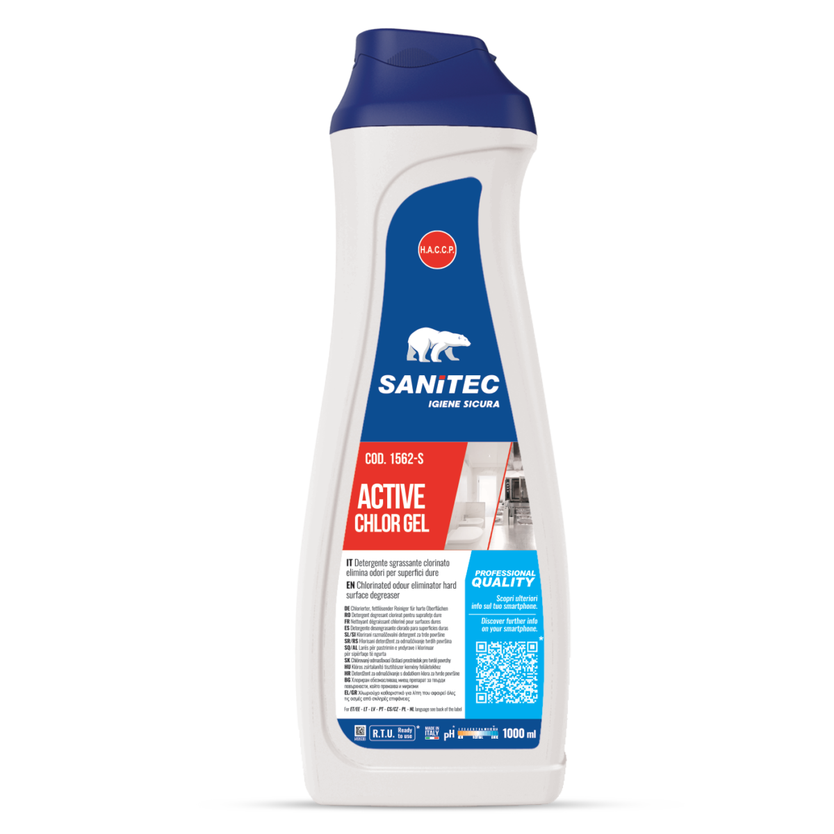 Toilettenreiniger auf Chlorbasis 1000ml