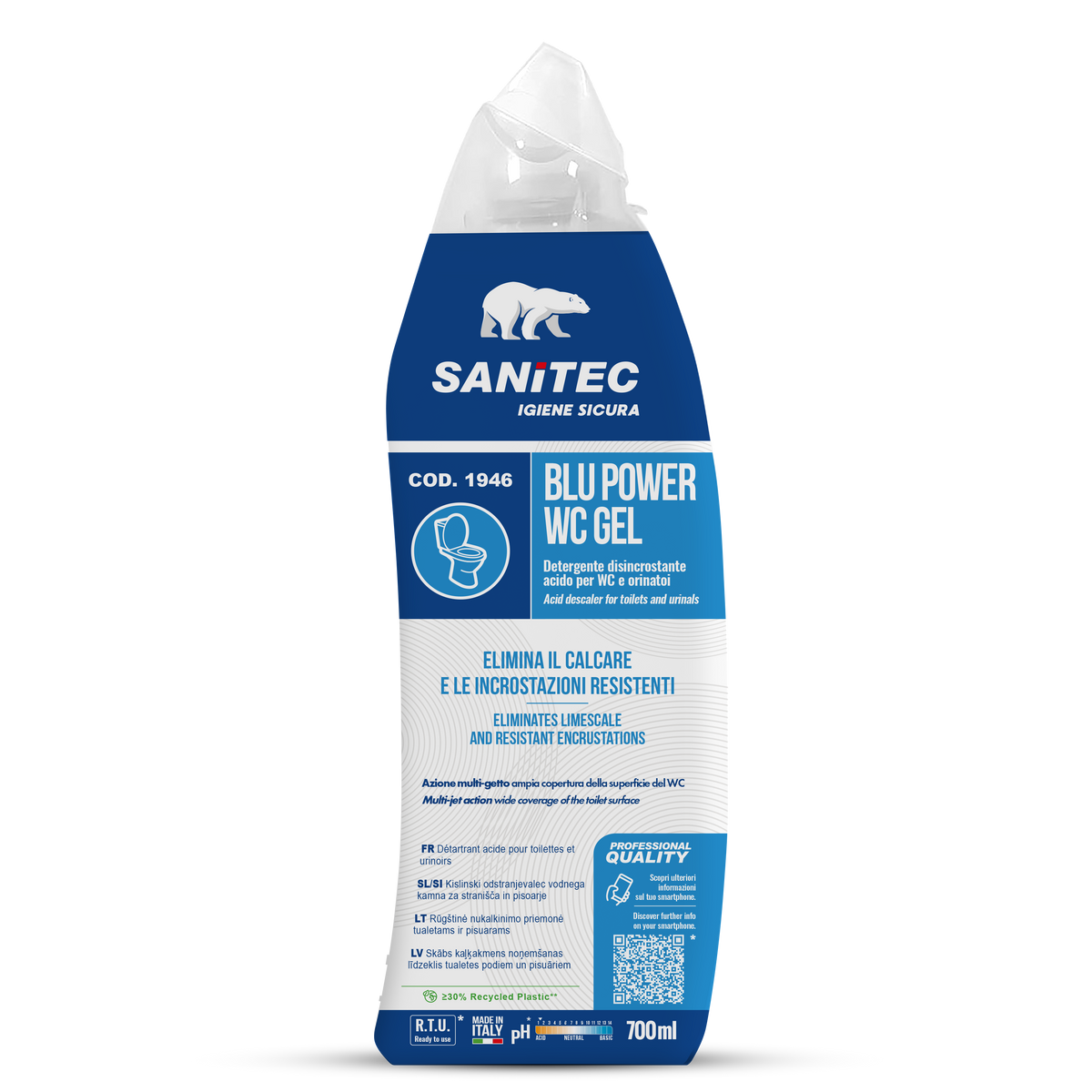 Toilet cleaner WC Gel 750ml