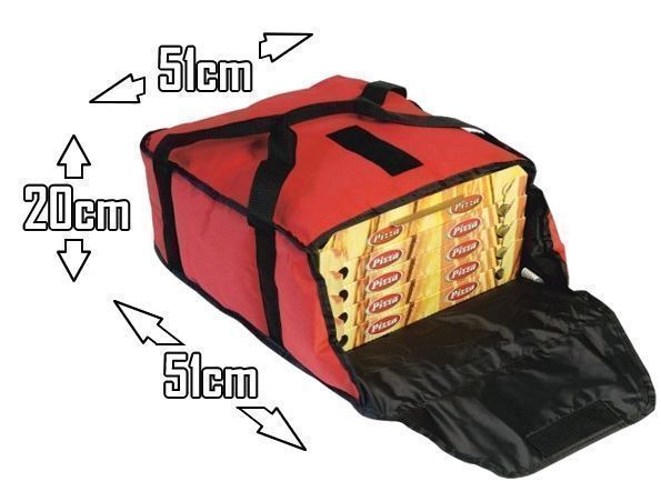 Thermobox x3 Kartons für Pizza 45cm