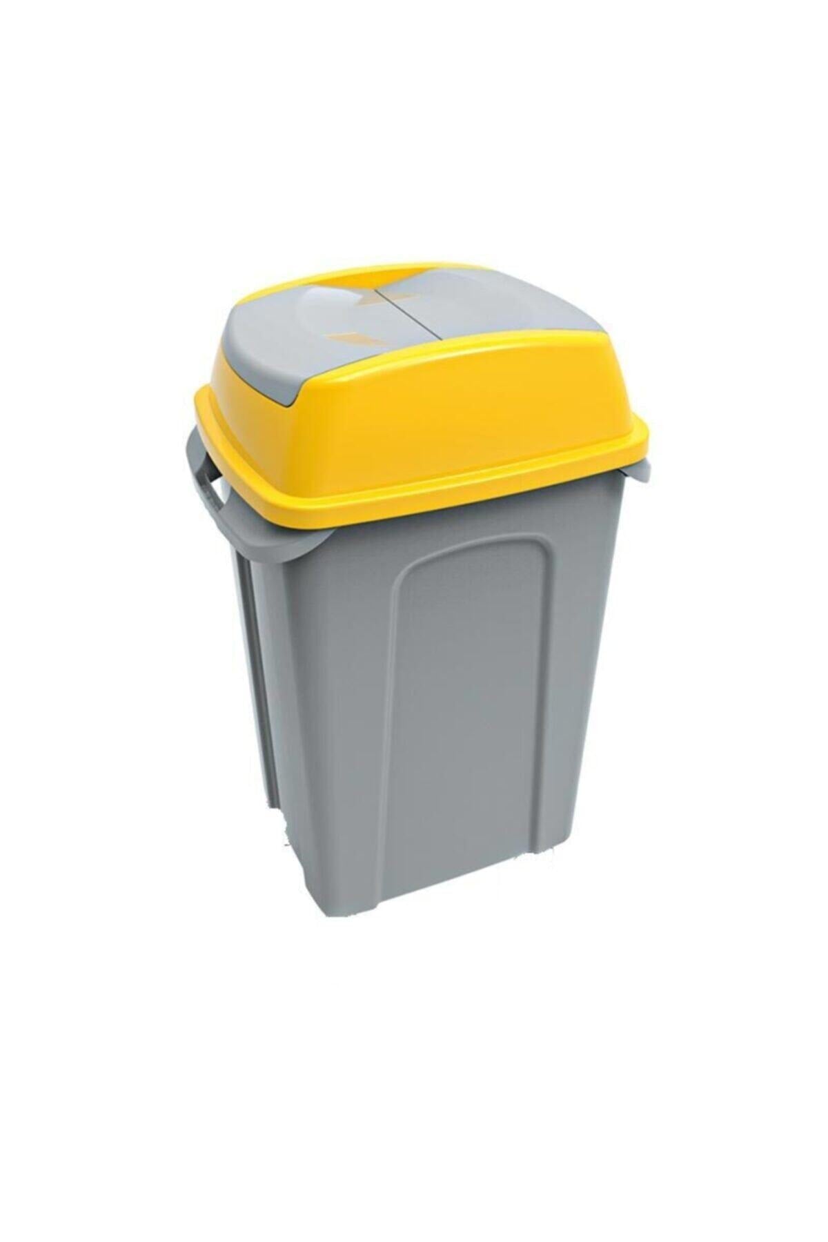 GREY TRASH CAN 25LT