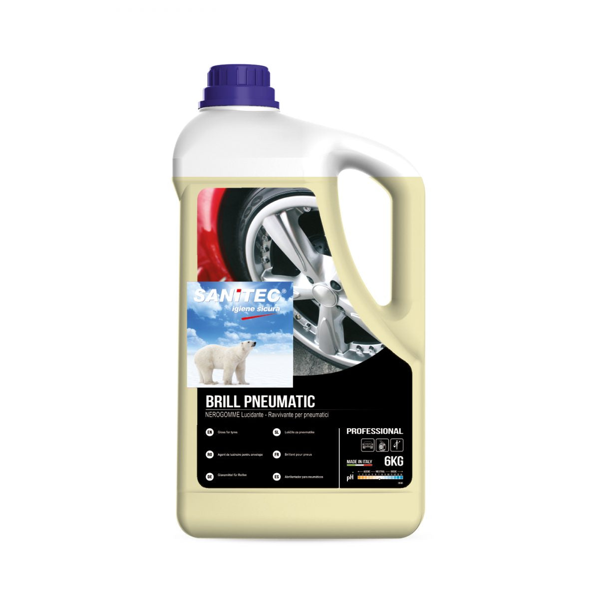 Lucidante per pneumatici 6kg