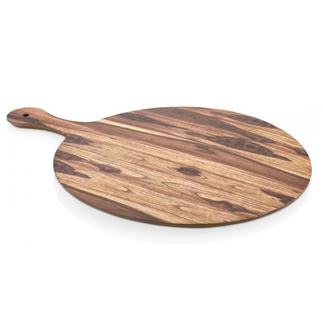 Runde Melaminplatte mit Griff 35x48cm