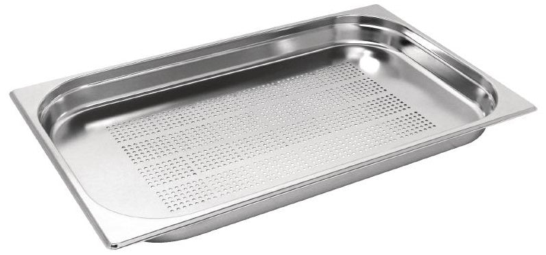Vaskete mit Löchern inox 1/1*100mm