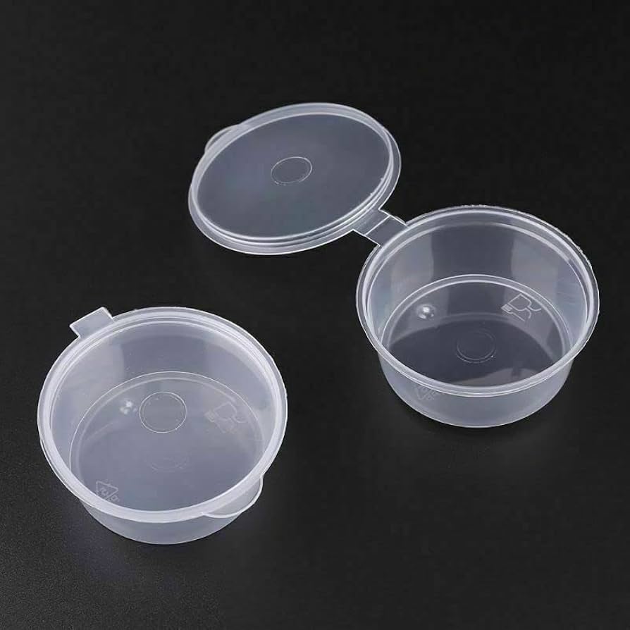 Plastikbehälter + Deckel 30cc x100cp
