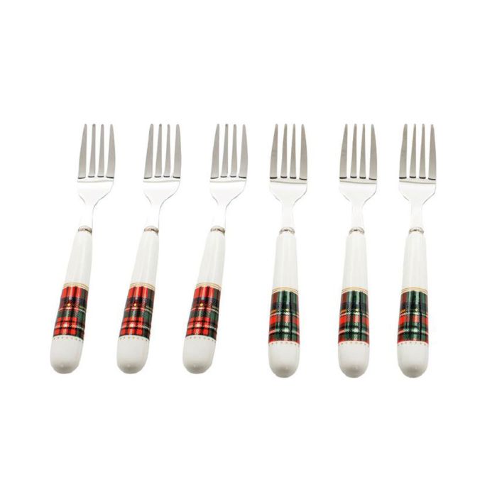 Kuchengabeln-Set mit 6 Stück