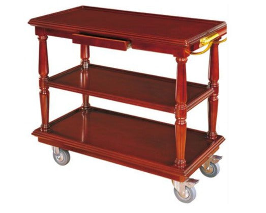Servierwagen Holz 3 Etagen