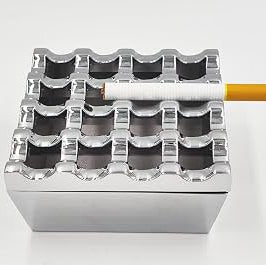 Tavell duhani metalike 8x8x4cm