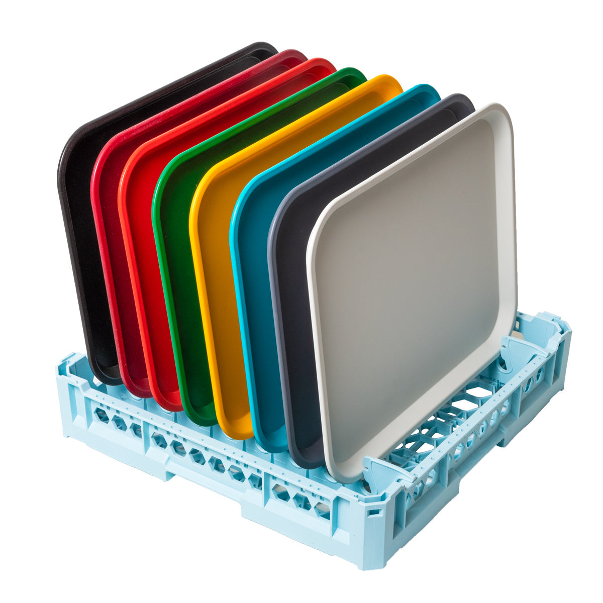 Spülmaschinenbecken für Tisch-Tabletts 8 Stück 50x50cm