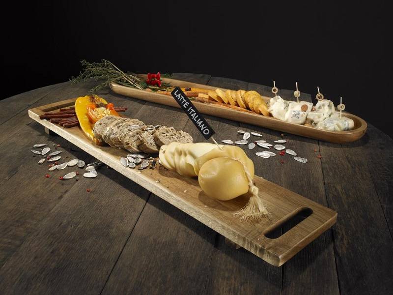 Bambusservierplatte 60x12.5x3cm