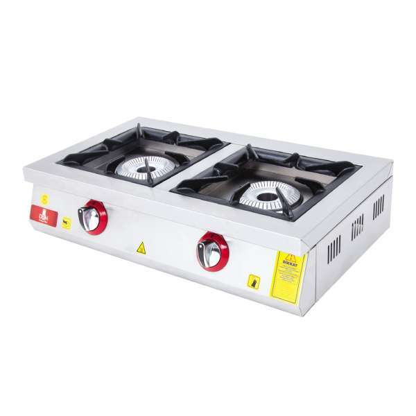 Kochplatte x2 Gas 80x45cm 0.92kg/h