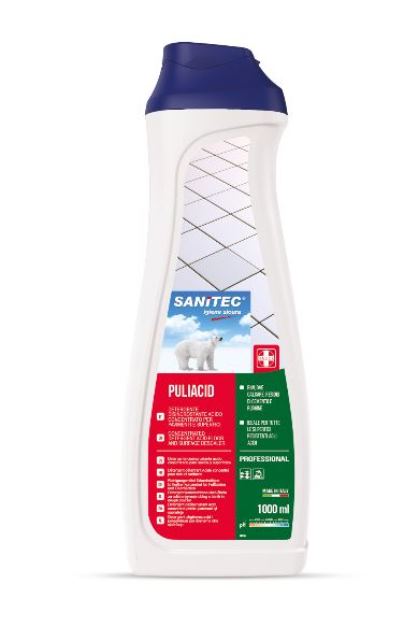 Starkes Reinigungsmittel für Böden Puliacid 1 l