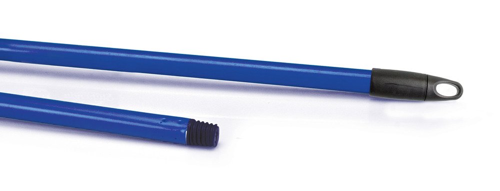 Metallblauer Besen 130 cm