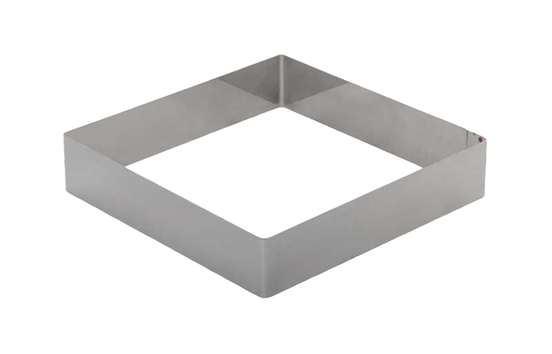 Quadratische Lebensmittelform 10x10x7Cm
