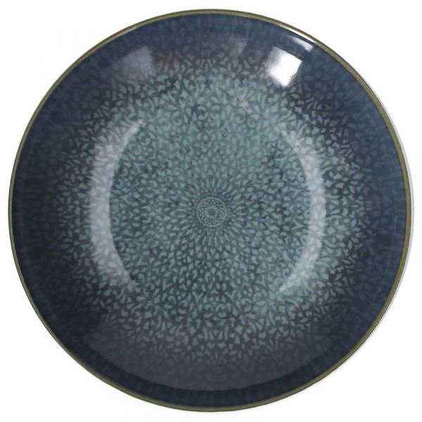 Teller tief blau 20cm PORCELANI