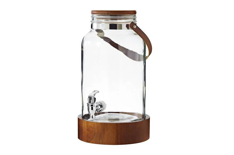 Dispenser für Flüssigkeiten mit Holzbasis 5.8 LT