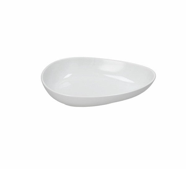 Salatteller weiß 27X18Cm PORCELANI