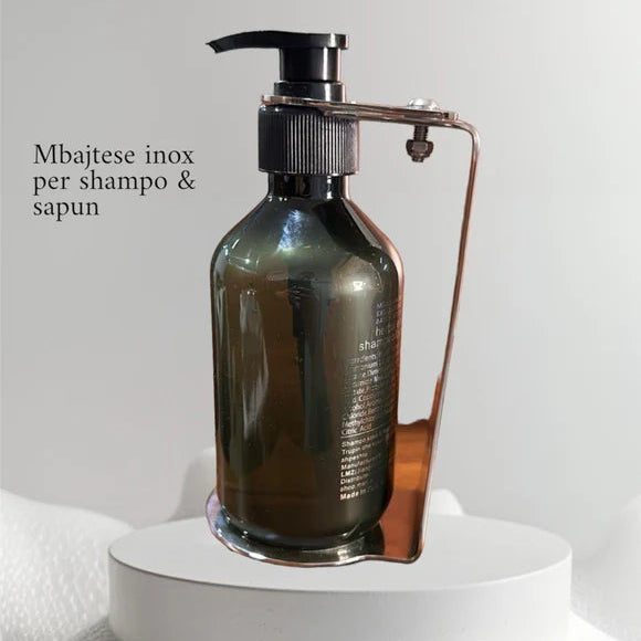 Mbajtese per shampo inox 300ml