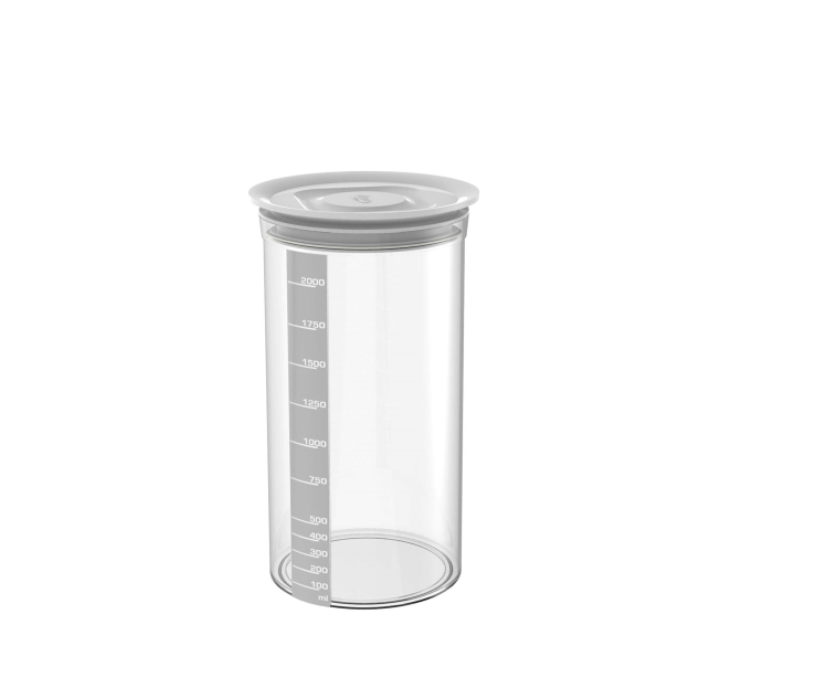 Lebensmittelbehälter rund 1750cc Ø12,4x14,5CM