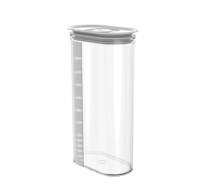 Lebensmittelbehälter oval 2250CC 15,5x9,5x28,5CM