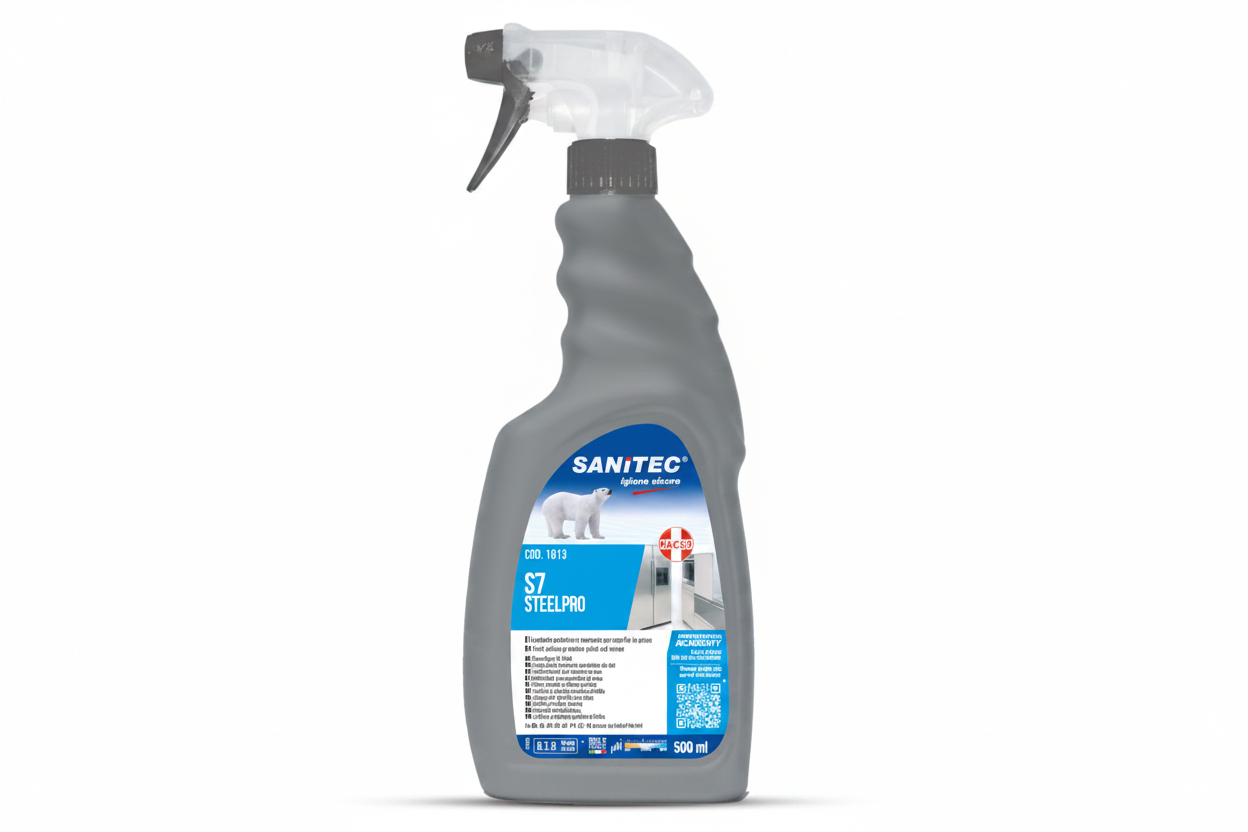 Detergjent shkëlqyes për Inox – 500 ml