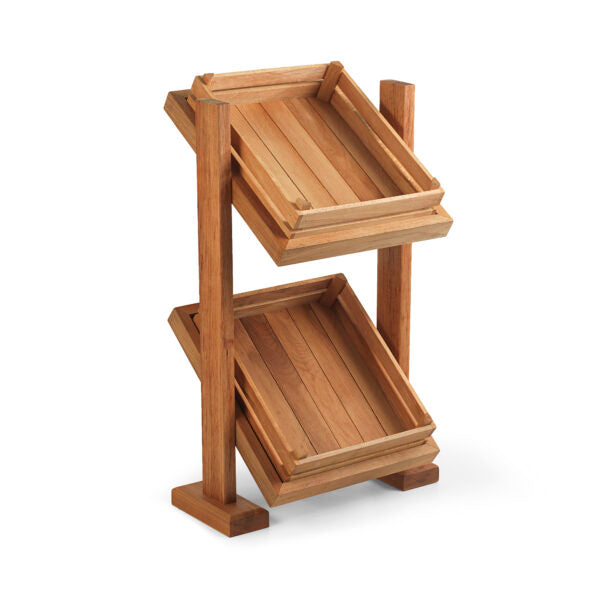Brot-Halter 2 Etagen Holz