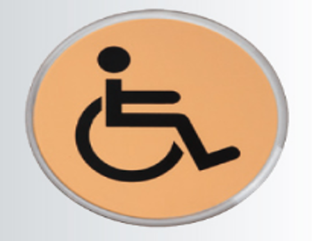Sinjalistikë WC Meshkuj / Femra / Invalid 12 cm