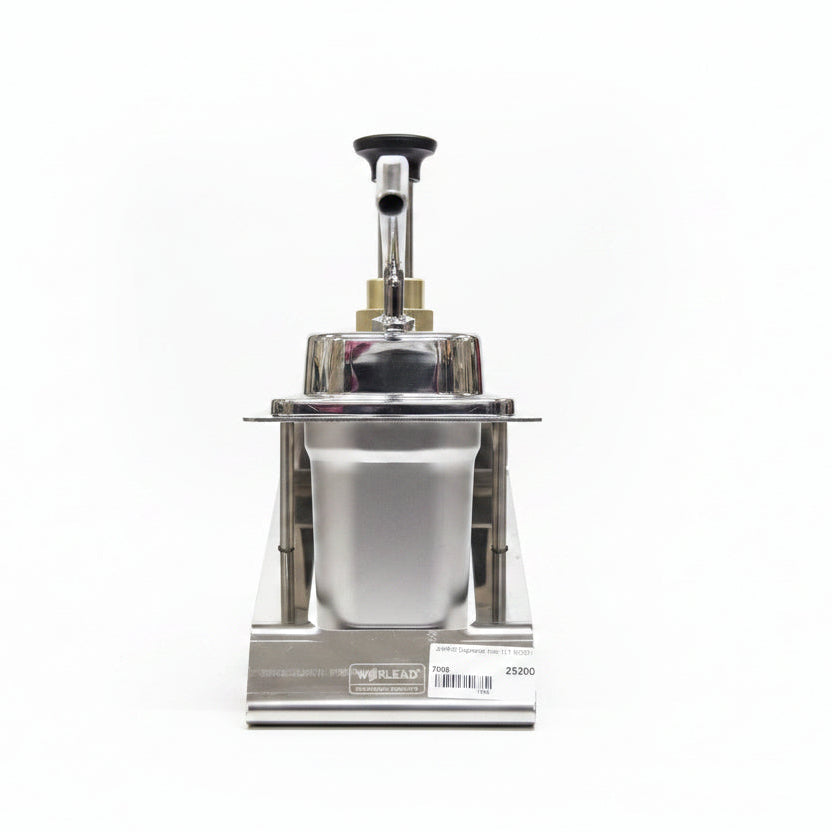 JIWINS Dispenser Inox 1 LT SCD01 për Mbushje Briozhi – Tekë