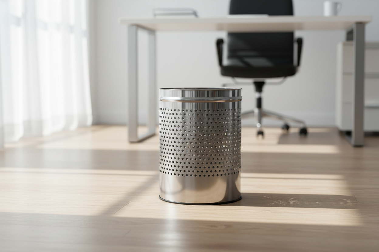Kosh Mbeturinash Inox me Vrima 12 L