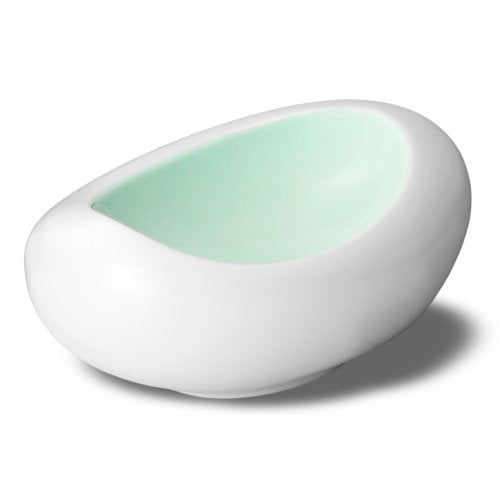 Ovaler tiefer Teller 20x15x9cm PORCELANI
