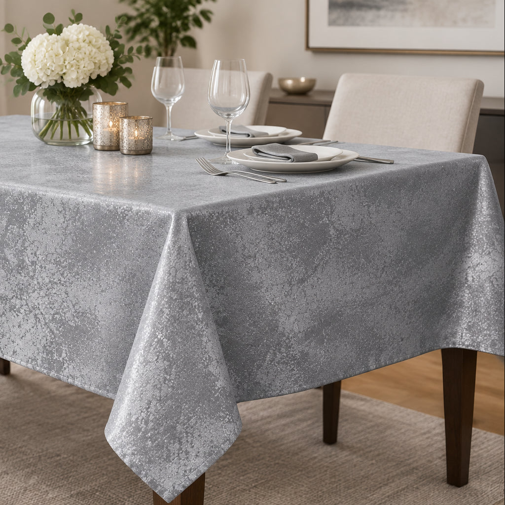 Mbulese tavoline Gri cirka 160 x160 cm