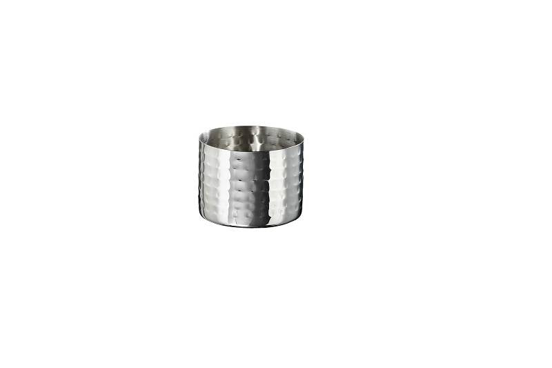 Edelstahl-Lebensmittelhalter (Fast Food) 8x6cm