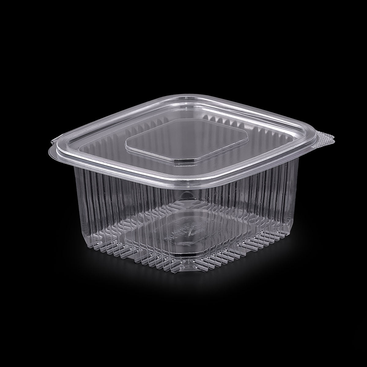 Plastikverpackung mit Deckel 500 cc x 100 Stück