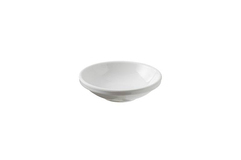 Weiße runde Tasse 9x2.4 cm