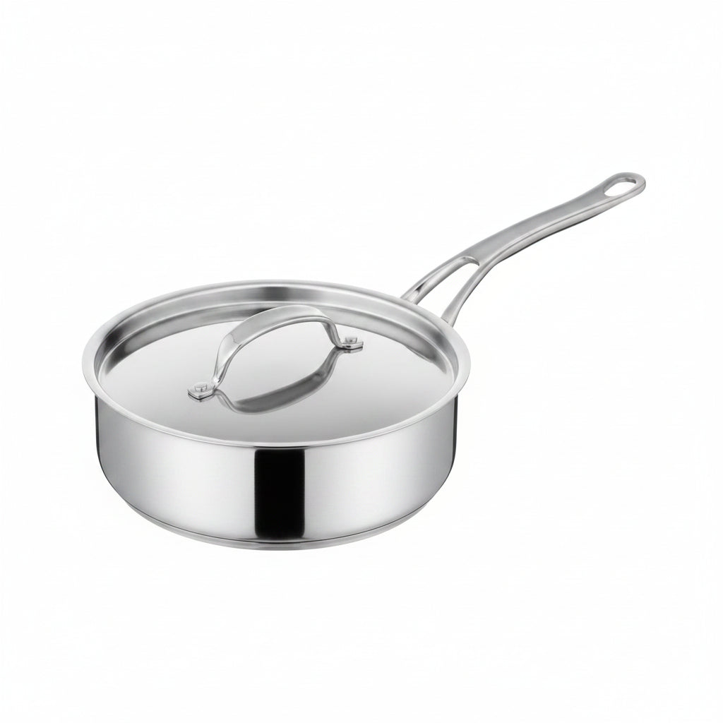 Tenxhere e Cekët Inox me Kapak