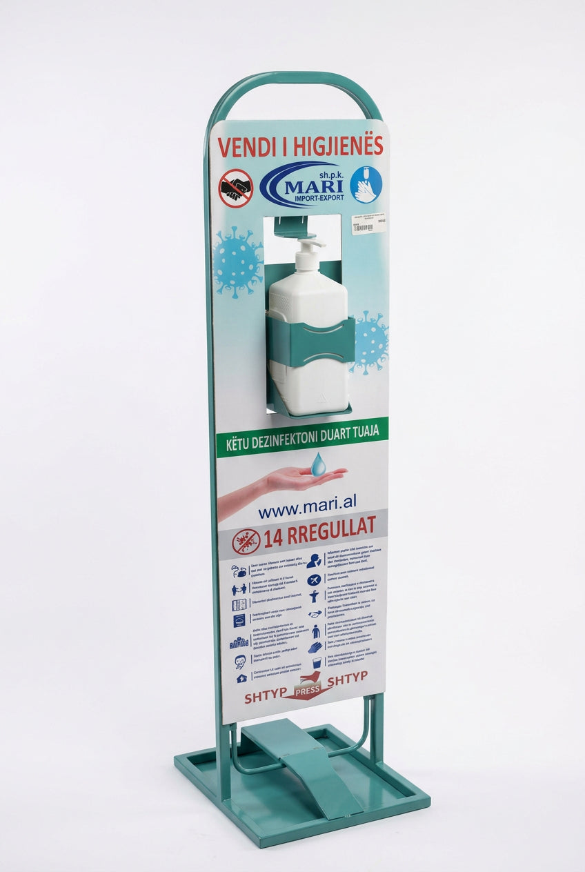 Set kolone metalike dhe dispenser