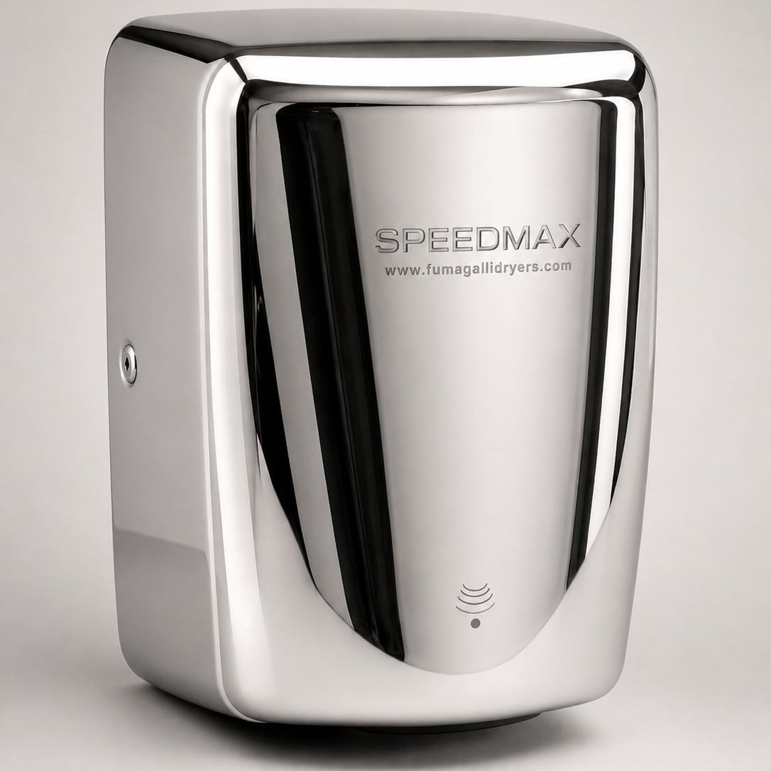 Stainless steel sensor hand dryer
