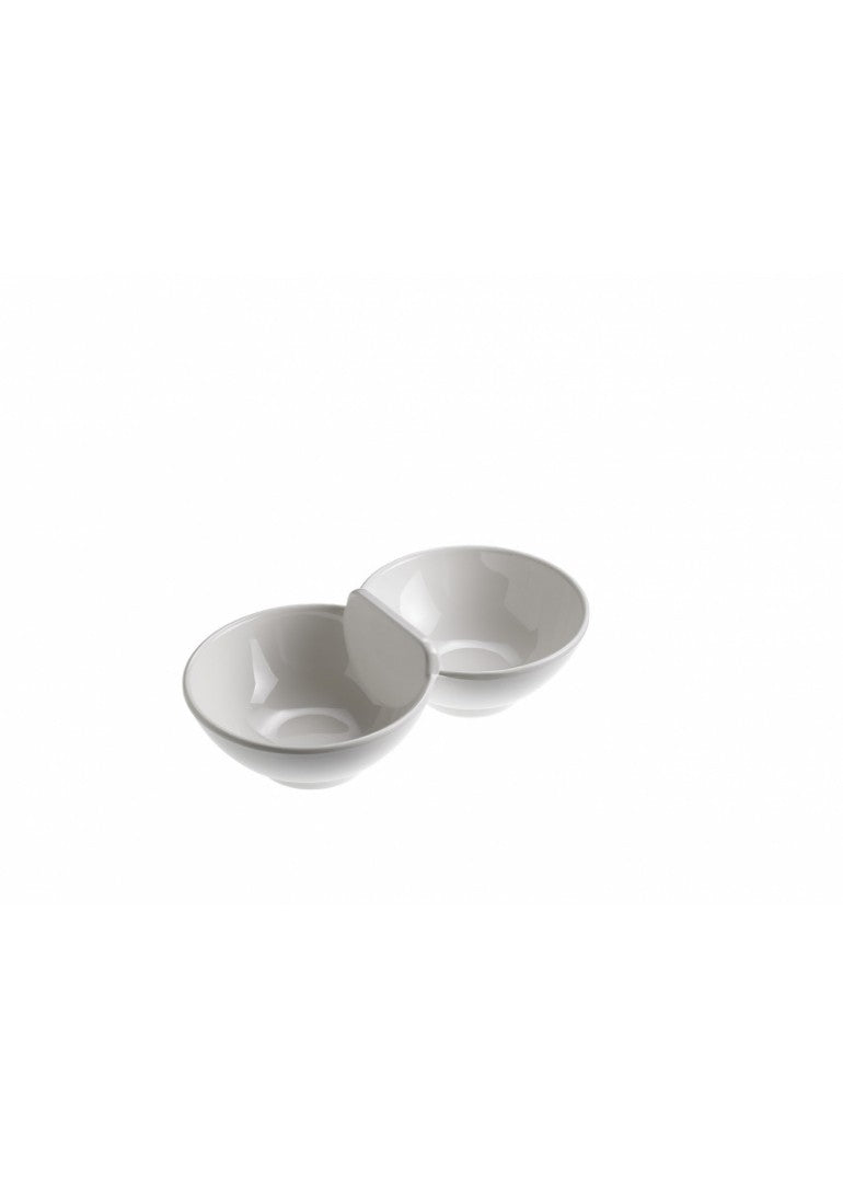 Saucenschale mit zwei Fächern 24x8x4,3 cm