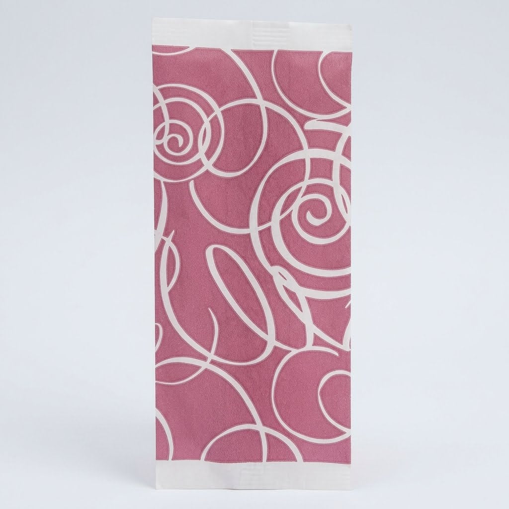 Zarf + pecete 140 pc vishnje