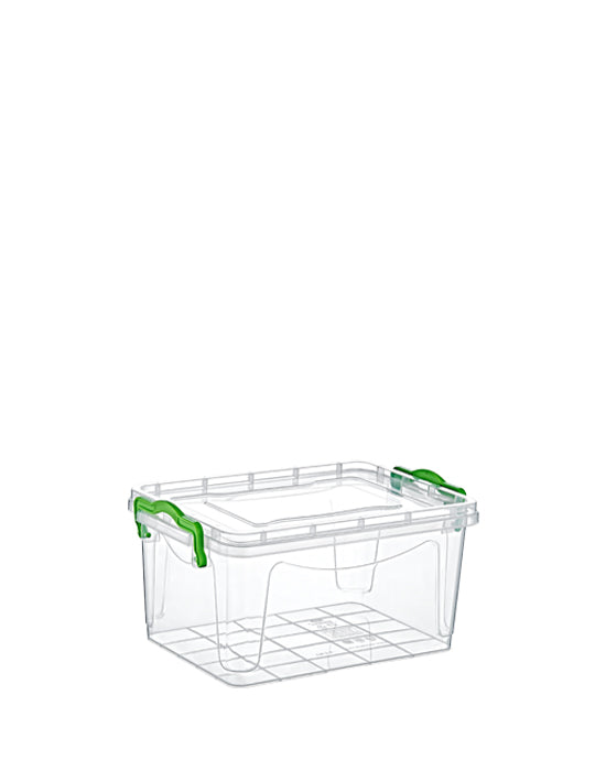 Plastikschüssel mit Deckel 3.2LT 26x17x11cm