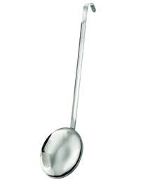 Flacher Inox Löffel 37cm