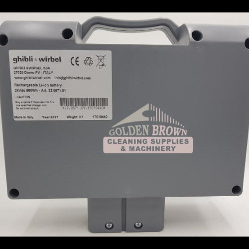Bateri lithium per makineri pastrimi roll