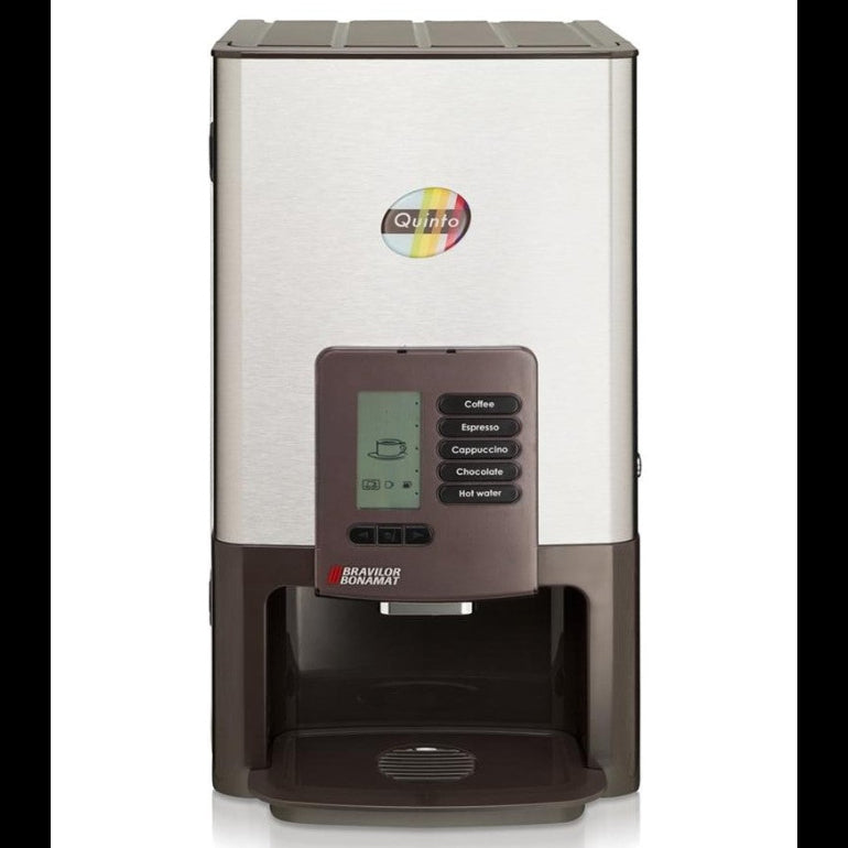 Quinto 322 white espresso machine