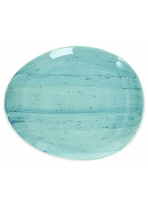 Kleine ovale Servierplatte 12.5cm PORZELLAN