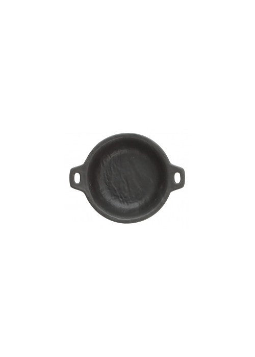 Round dish 2m vulcania black 12cm