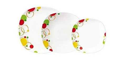 Set Tischplatten Porzellan 18 Stück
