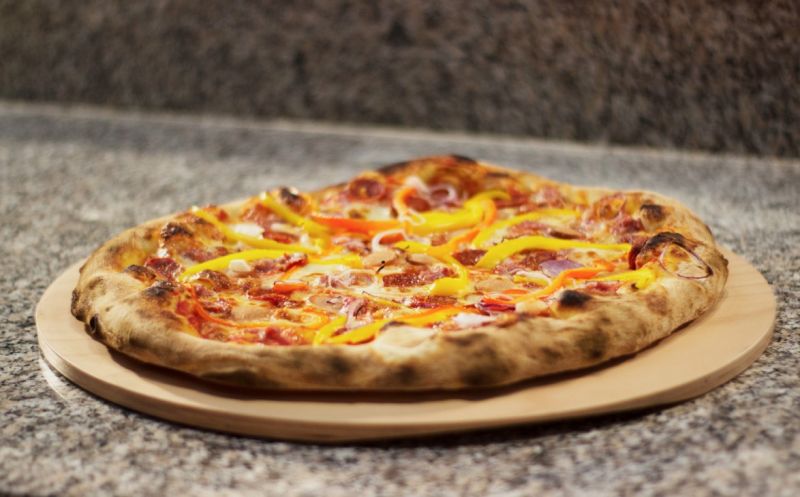 Holzspatel für Pizza 33cm