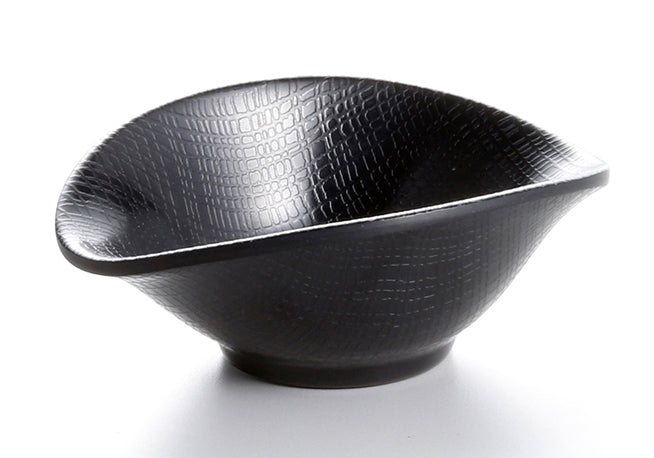 Schwarze Soßenschale Melamin 12.2x9.5x45cm